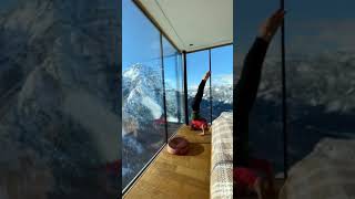 FULL TOUR  Amazing Hotel Views Dolomitenhütte [upl. by Pier]