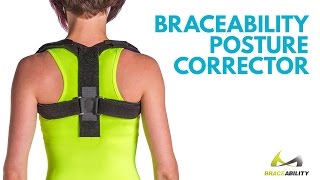 The Best Posture Corrector Brace  How to Improve Poor Posture Stop Slouching amp Fix Bad Back Pain [upl. by Elcin947]