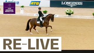 RELIVE  Grand Prix  FEI Dressage World Cup™ 202324 Gothenburg Western European League [upl. by Dougald910]