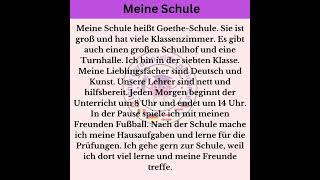 Goethe Zertifikat A1 A2 und B1 Hören und Schreiben Prüfungsthema 2024 ll goethezertifikat [upl. by Zealand790]