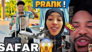 PRANK SAFAR SALAAMA AMIIRO IYO ASAD MAR KALE ISMA ARKEENO😱 [upl. by Ajani]