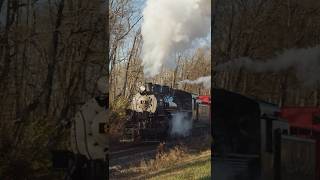 Woodstown Central 9 pulling the Santa Train [upl. by Bander]