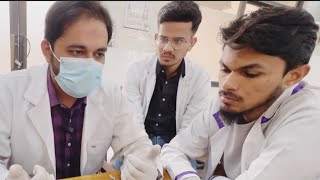 Final Year BDS clinical Demonstration part I  Zinc phosphate mixing and lining [upl. by Harrat]