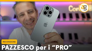 RECENSIONE iPHONE 16 pro PRO e CONTRO [upl. by Sharia725]