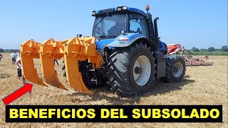 SUBSOLADO DE SUELOS COMPACTADOS DiscoveryMundo agricultura [upl. by Prudhoe522]