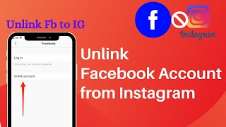 How to Unlink Facebook from Instagram 2020 [upl. by Otreblif943]