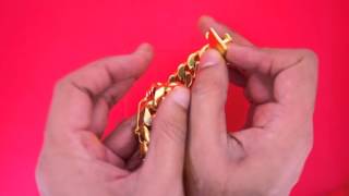 Miami Cuban Link Bracelet 200 Grams Solid 10k Yellow Gold Best Price Video ASAAR [upl. by Elva511]