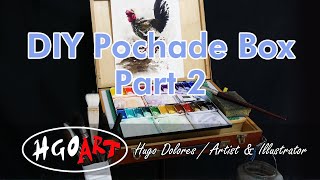 DIY Pochade Box  Making of part 2 [upl. by Radferd]