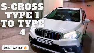 Scross Type 1 to type 4 Modification  A1 Car Accessories  Navi Mumbai [upl. by Crean121]