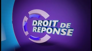 DROIT DE RÉPONSE DU DIMANCHE 28 JANVIER 2024  ÉQUINOXE TV [upl. by Kcirted]