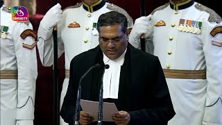 SwearinginCeremony of the 51st Chief Justice of India Sanjiv Khanna at Rashtrapati Bhavan [upl. by Folly]