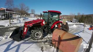 Chores with the FARMALL 55A [upl. by Nirual]