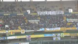 Chievo 2  0 Napoli 10032013 North Side festeggia al secondo gol del Chievo [upl. by Vins]