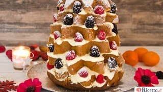 Pandoro farcito con Crema al Mandarino  Ricettait [upl. by Rhona]