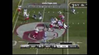 Torrell Troup East West Shrine Game [upl. by Yllatan320]