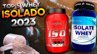 🚨TOP 5 Melhores WHEY PROTEIN ISOLADO em 2023 ⭐⭐⭐⭐⭐ [upl. by Chet]