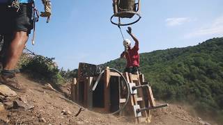 Reportage chantier de construction de la passerelle [upl. by Cindee]