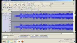 Como remasterizar con AUDACITY [upl. by Nannah]