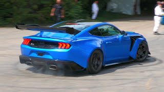 2025 Ford Mustang GTD  Brutal SOUNDS Burnouts amp Accelerations [upl. by Burney]