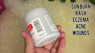 The secret for ACNE solution Sudocrem rash cream eczema sunburn wounds [upl. by Gnehs]