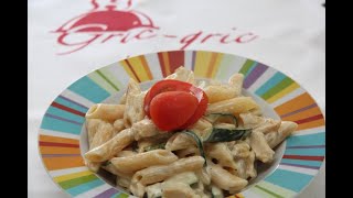 Tjestenina s piletinom i tikvicama  Pasta with chicken and zucchini [upl. by Ehtiaf]