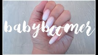 TUTO Melissa Easy Nails  Babyboomer à lAirBrush [upl. by Aicela406]