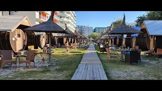 Mamaia Nord  Navodari  Camping Colonia  Butoaie filmare drona 4K [upl. by Platt]