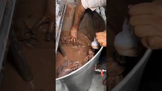 Chocolate ice cream Kaise banta hai making shortvideo [upl. by Jessalyn]