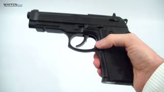 Beretta Elite II CO2 Pistole 45 mm BB schwarz CO² Waffentest wwwwaffenfuzzide [upl. by Faucher]