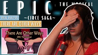 Circe Knows THERE ARE OTHER WAYS  EPIC The Musical  Vocal Coach Reaction amp Analysis [upl. by Attaynek]