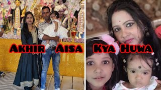 Akhir Hum Durga Pooja Q Nahi Ghoom Paye🤔🤔😔😔 blogging blogging video viralvideos trending video [upl. by Akimas185]