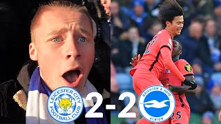 MITOMA SCORES A WORLDIE  22  Leicester VS Brighton  Match Day Vlog [upl. by Acirtal]