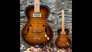 1960s Trutone  Kay Archtop Guitar [upl. by Atiuqiram]