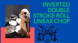 DRUMS INVERTED DOUBLE STROKE ROLL  LINEAR DRUM CHOP RLLRRLLK [upl. by Felipa]