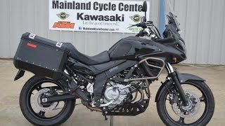 Review 2012 Suzuki VStrom 650 ABS Adventure [upl. by Lek]