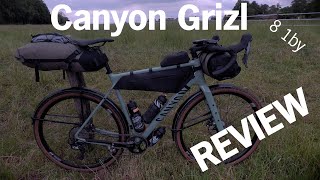 Canyon Grizl 8 1BY Review for Gravel and Bikepacking [upl. by Aramak]