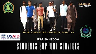 Student Support Services at Sindh Agriculture University  students agriculture scholarships [upl. by Sivel]