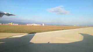 Archive Landing in Bratislava airport  Slovakia PRGBTSKSC Czech Airlines ATR4272 [upl. by Thisbe]