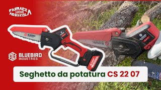 CS 22 07 mini potatore BlueBird da 750W TOP potente e veloce recensione e prova in campo reale [upl. by Madison4]