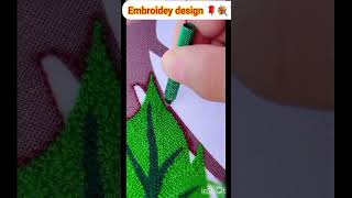 embroidery designs embroidey 🌹💐🌹 hoop art flower design embroidery designs embroideysong love [upl. by Parsons]