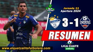 RESUMEN COMPLETO  Cobán Imperial 3 vs Achuapa 1  Jornada 11 Apertura 2024 [upl. by Florette69]