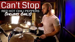 Red Hot Chili Peppers  Cant Stop  Isolated Drums Only 🎧High Quality Audio [upl. by Papke]