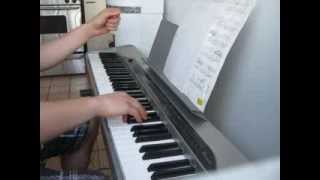 Je voudrais un bonhomme de neigepiano cover [upl. by Marta]