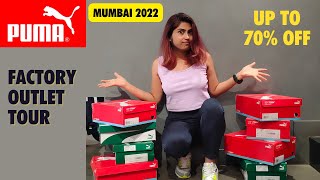 PUMA Factory Outlet Tour Mumbai 2022 • Upto 70 Off • Trendy Sneakers at Heavy Discount • Must Watch [upl. by Irat870]