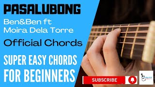 PASALUBONG GUITAR TUTORIAL FOR BEGINNERS Official Chords [upl. by Christiane]