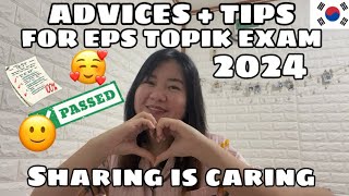 ADVICES  TIPS FOR EPS TOPIK EXAM 2024  Buhay Korea Vlog [upl. by Holly-Anne]