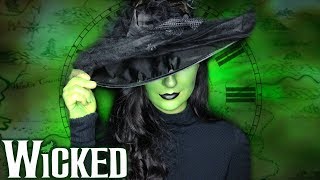 Wicked Elphaba Makeup Tutorial  Halloween 2017  Madalyn Cline [upl. by Burn]