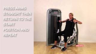 Star Trac Impact Strength® Chest Press From ReflexO [upl. by Acsehcnarf]