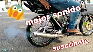 Suzuki AX100 6 mejores sonido increíble 😱 [upl. by Carly]