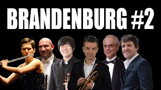 Bach  Brandenburg Concerto No 2  LIVE  Joe Burgstaller amp Phillips Camerata [upl. by Gylys119]